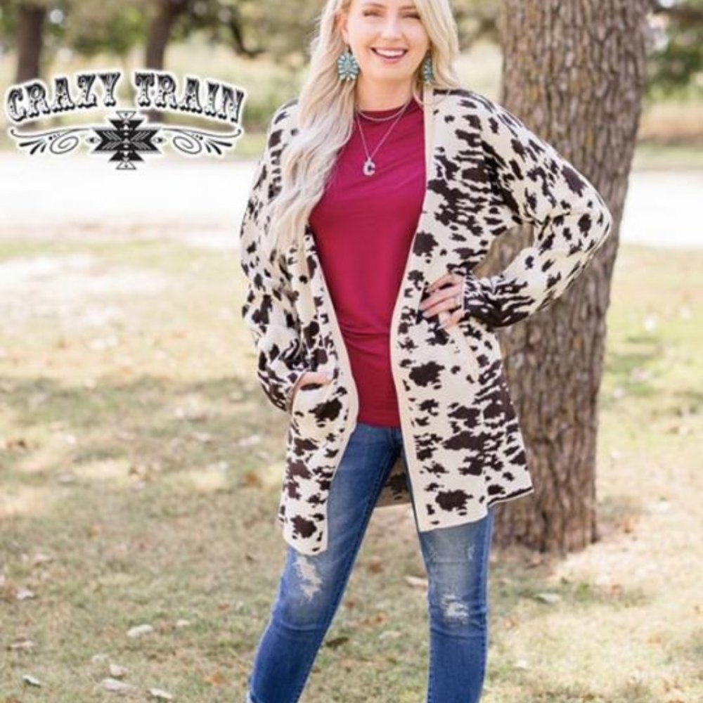 TOP HAND CRAZY TRAIN CARDIGAN